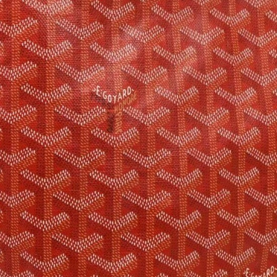 Goyard St Louis GM Red Shoulder Tote Bag &amp; Pouch Goyardine Saint Louis Purse