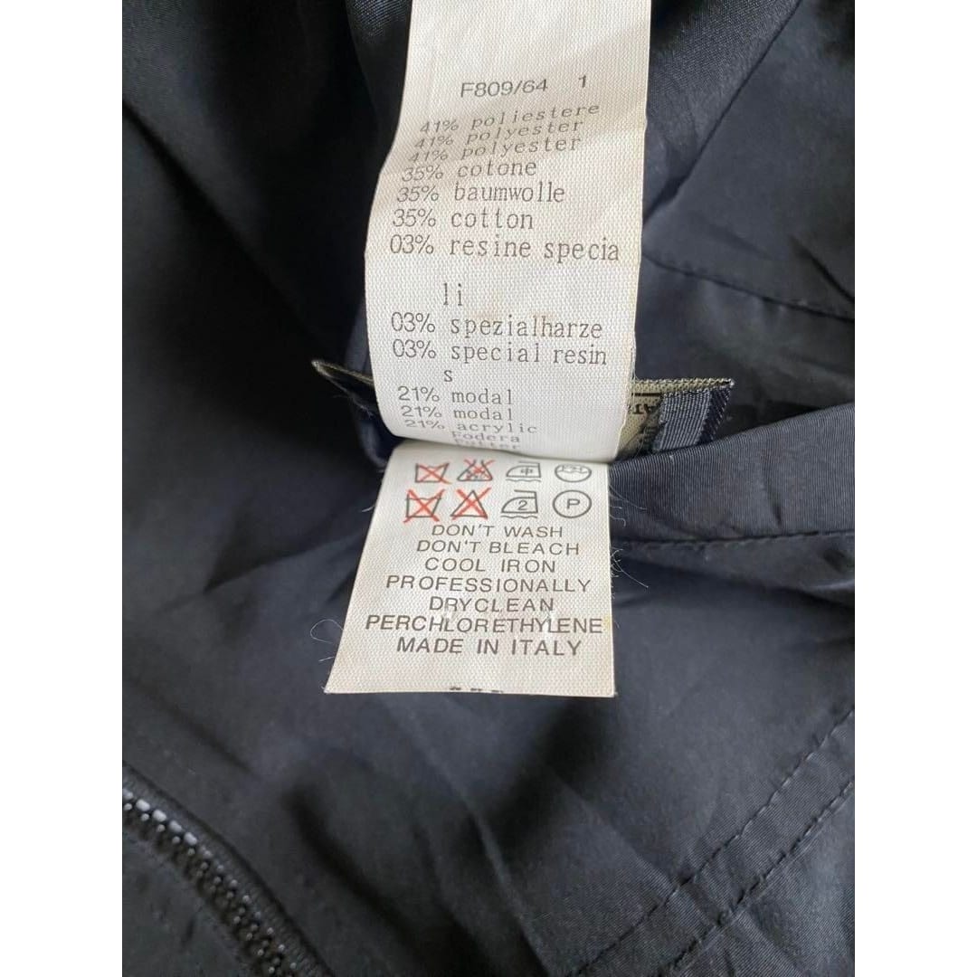 Fendi Vintage Zucca Monogram Reversible Jacket Trench Coat Brown