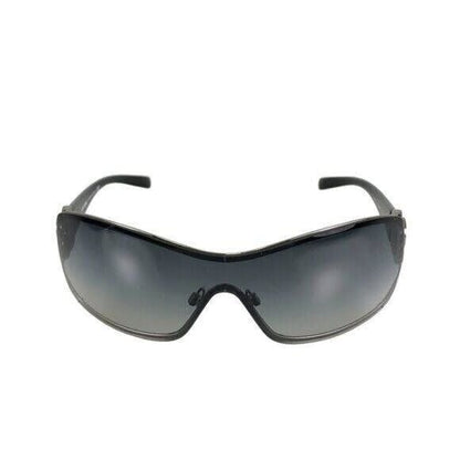 Chanel CC Logo Rhinestone Camellia Sunglasses Shield Gradient Swarovski Crystal