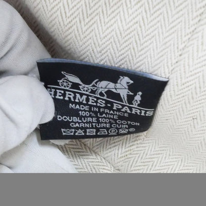 Hermes Brid A Black PM Au-carre Handbag Pouch Seigle Women's Men's