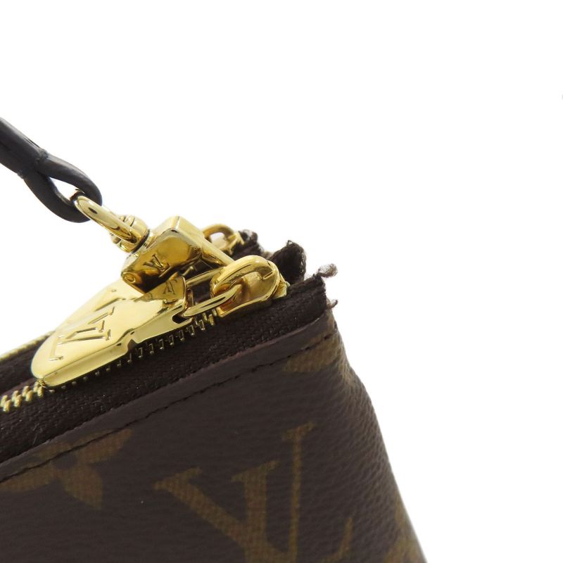 Louis Vuitton M69203 Pochette Double Zip Shoulder Bag Monogram Giant Women