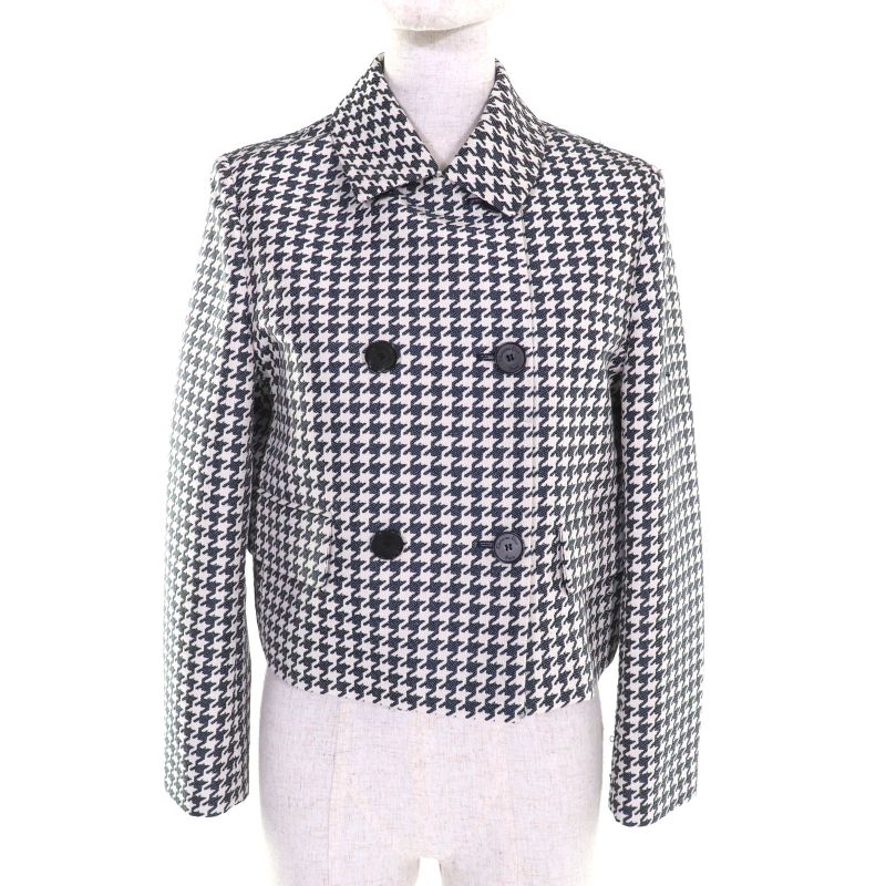 Christian DIOR 2022 211v07a3486 Staggered Double Breasted Jacket With Logo