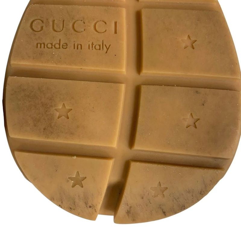 2984 Gucci 524990 Light Glitter Logo Sneakers Shoes Preowned Excellent Condition