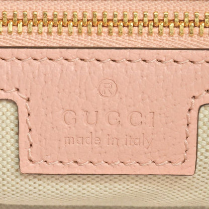 Gucci Ophidia Super Mini Shoulder Bag In GG Supreme Canvas 795170 Pink