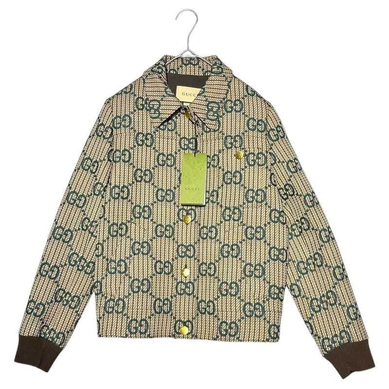 Gucci Cruise 2024 25 Collection GG Logo Wool Bomber Jacket