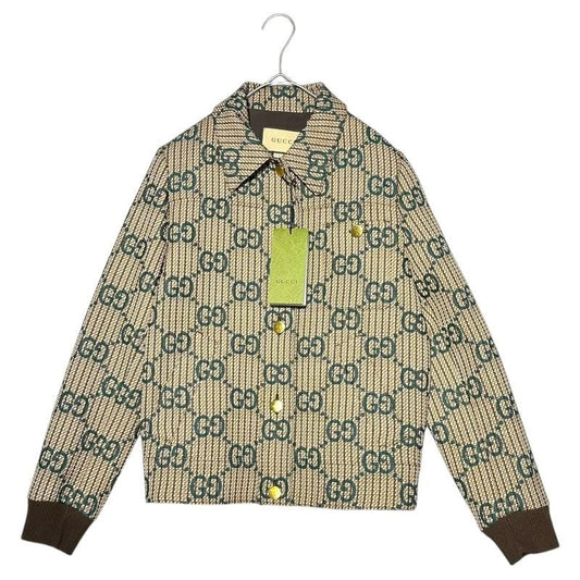 Gucci Cruise 2024 25 Collection GG Logo Wool Bomber Jacket