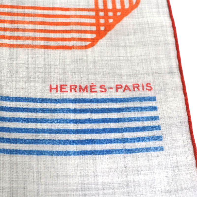 Hermes 2023 Rubans D'Hermes 100% Cashmere GRIS Chine/vert/or Rectangle All-over