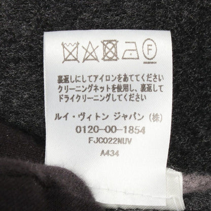 Louis Vuitton Footed Wrap Coat Giant Monogram Wool Dead — view 5