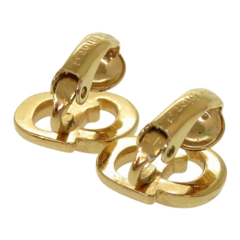 Dior CD Metal Gold Earrings 1110 Dior