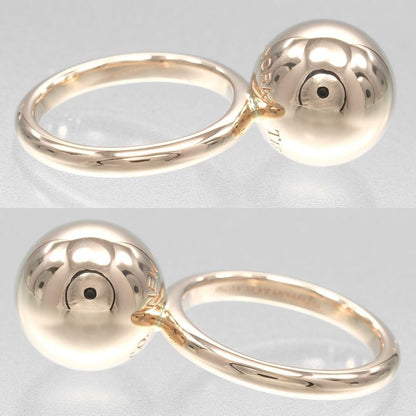 Tiffany & Co Hardware Ball 18K Pink Gold #9 Ladies 7g Ring