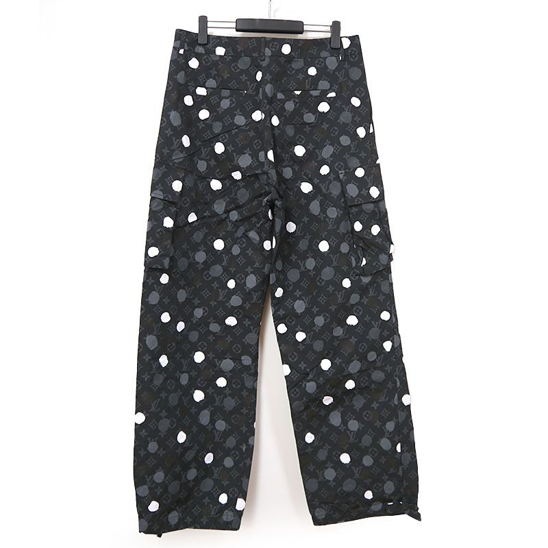 Louis Vuitton Yayoi Kusama Cargo Pants Size S Black