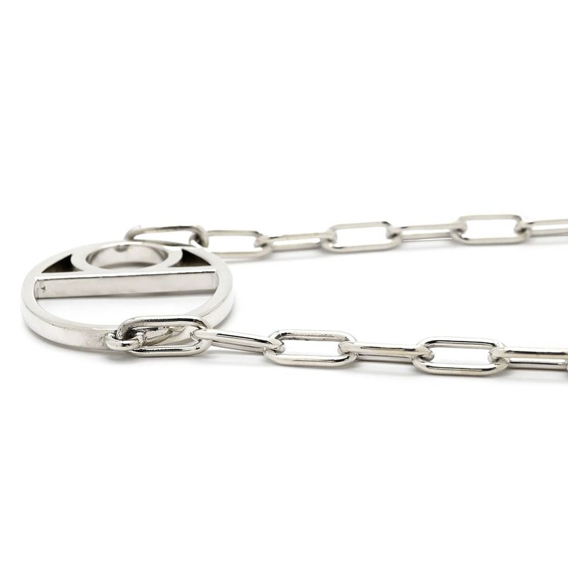 Hermes Necklace Chaine D'ancre Game Silver 925 Silver Star Ring Silver Sv925