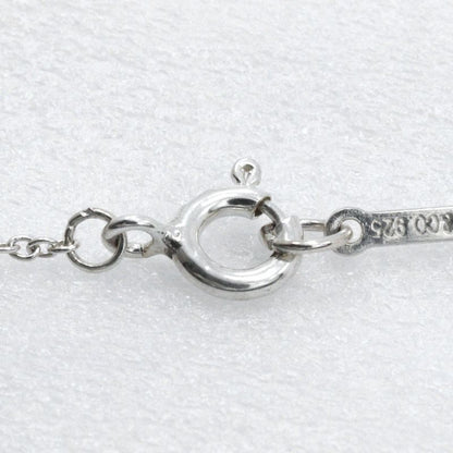 Tiffany & Co Double Rubbing Heart Paloma Picasso 925 Silver Ladies 4.5g Necklace