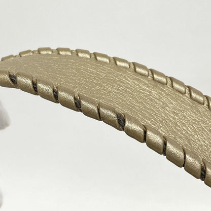 Gucci Shoulder Bag Bamboo New Jackie 246907 Leather Gold Chien Pan Gold