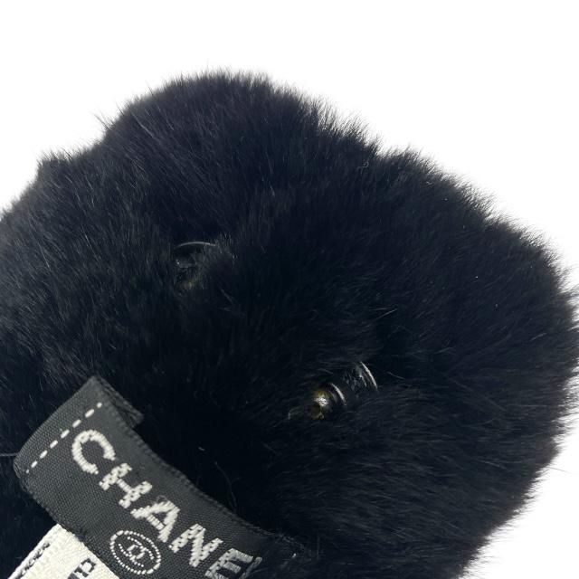 Chanel Lapin Fur Bracelet Bangle Wristband Accessories Small Accessories Fur