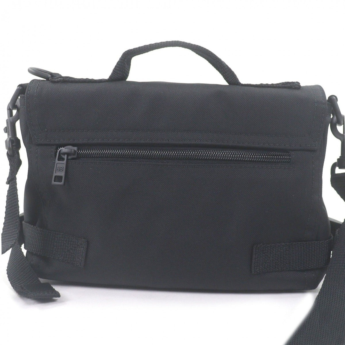 Balenciaga Army Recycled Polyamide Messenger Small Shoulder Bag Black — view 4