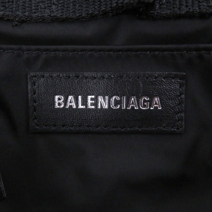 Balenciaga Army Recycled Polyamide Messenger Small Shoulder Bag Black — view 10