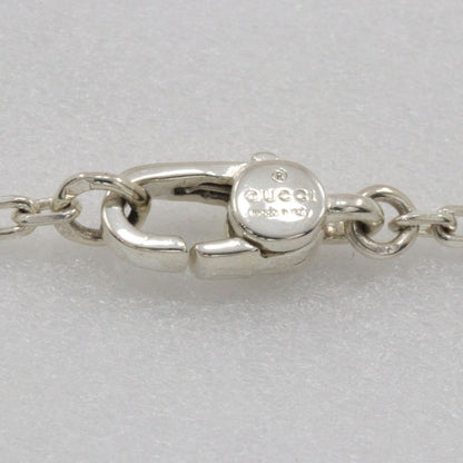 Gucci G Mark Plated Silver 925 Unisex 21.0g Necklace