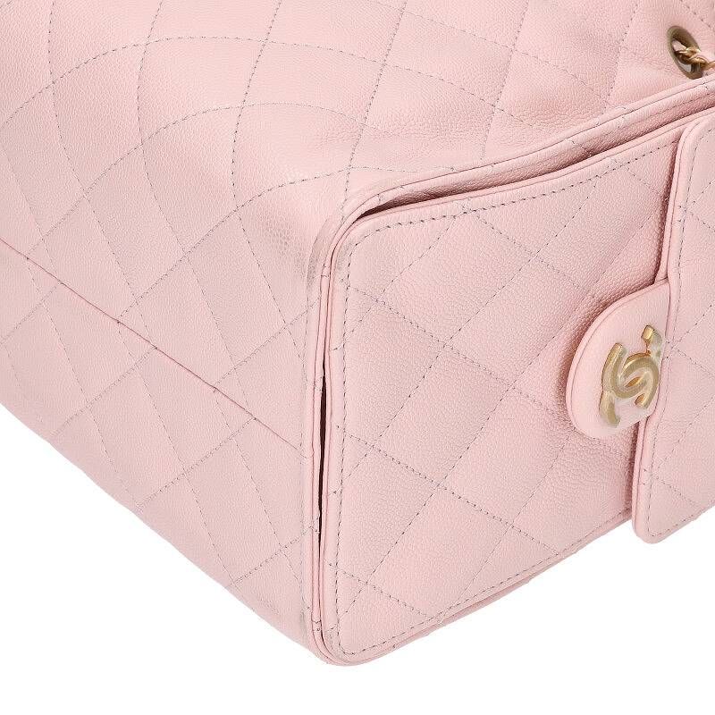 Chanel 25 Small Caviar Skin Quilted Handbag For Men