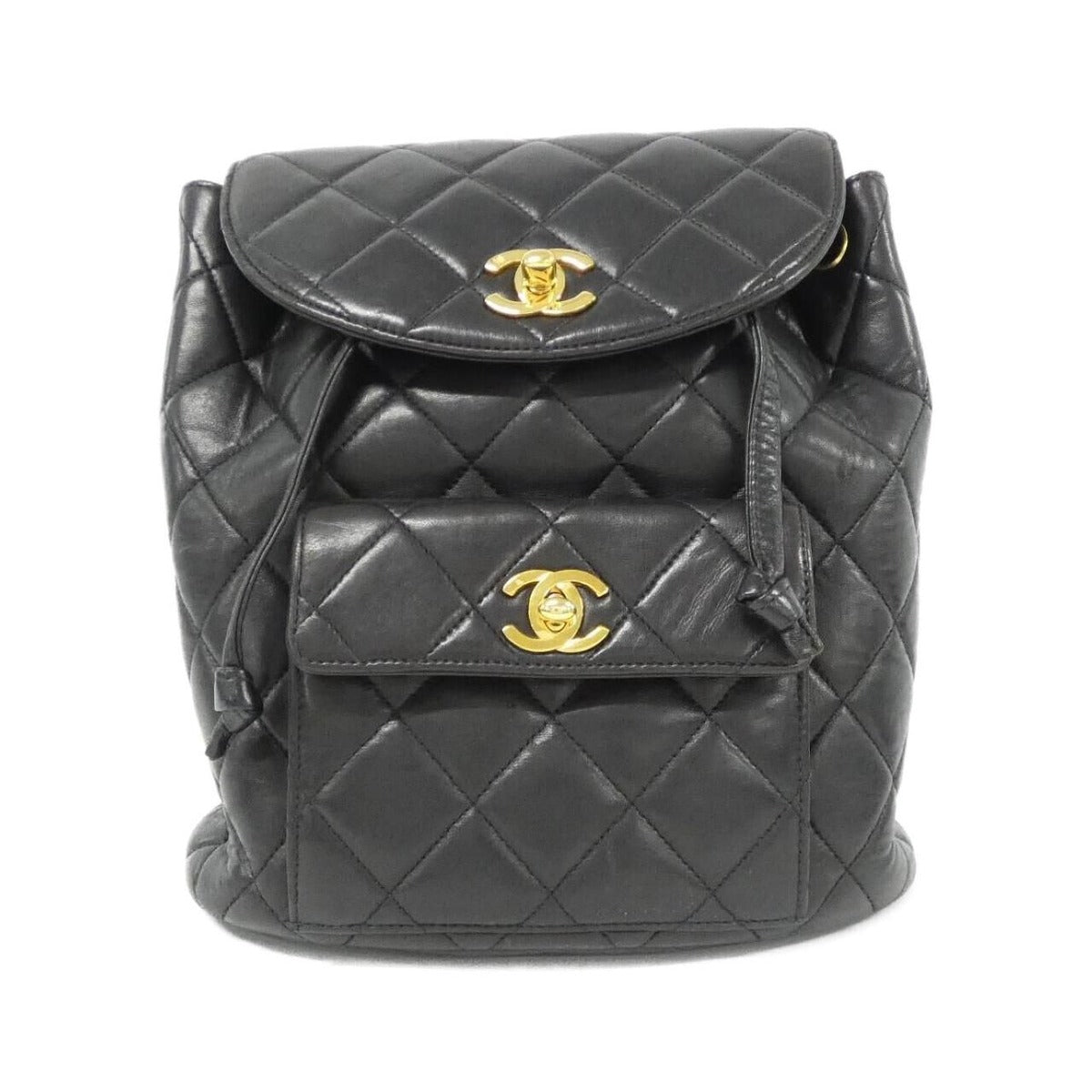 Chanel Vintage Backpack Black