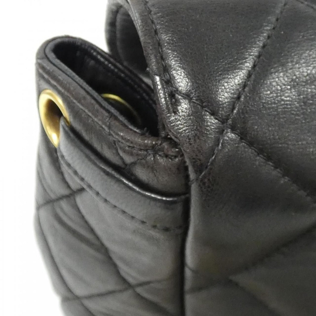 Chanel Vintage Backpack Black — view 5