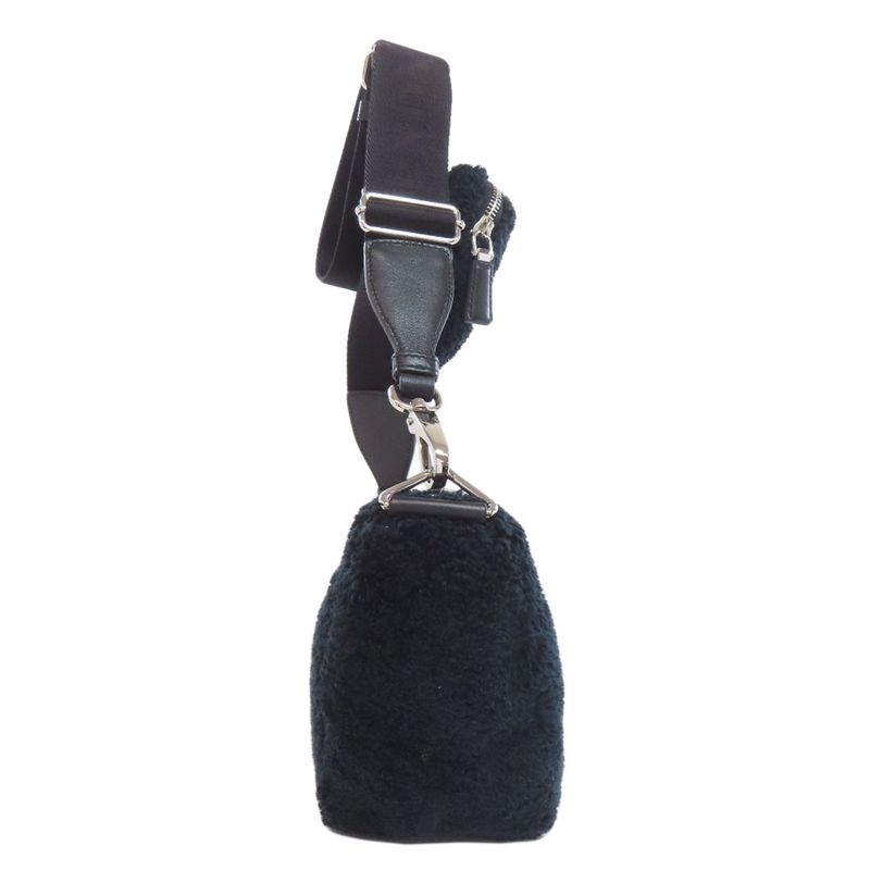 Prada 1bh190 Triangle Shoulder Bag Boa Women