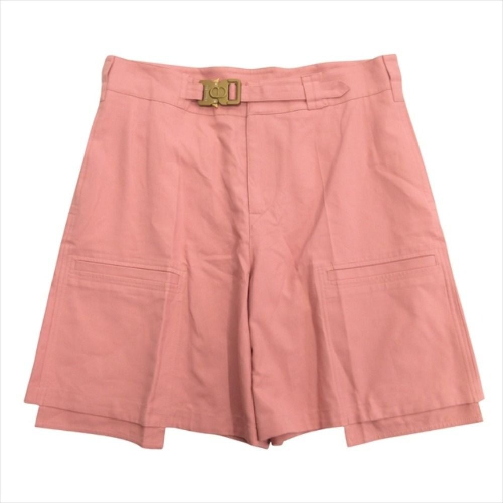 Dior Rollaco Star Belt Bermuda Cargo Shorts Travis Runway Worn 52 Pink
