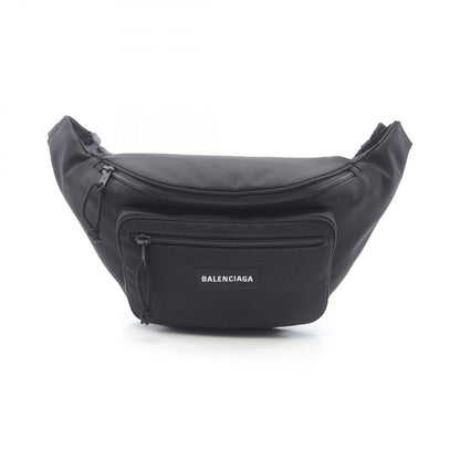 Balenciaga Waist Bag Explorer Black Canvas