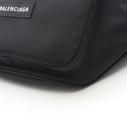Balenciaga Waist Bag Explorer Black Canvas — view 5
