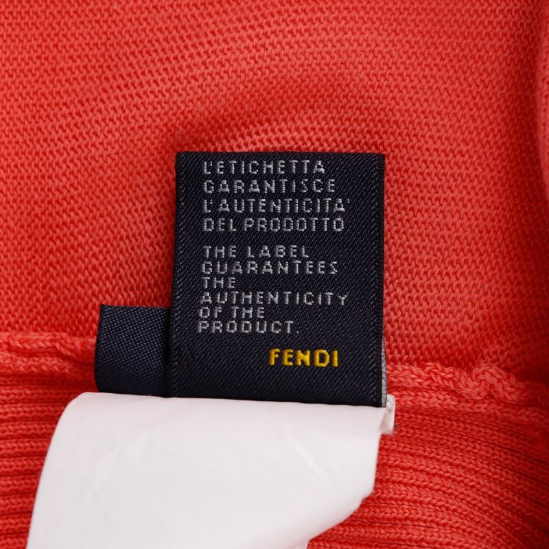 Fendi Cotton Orange Women's Sweater