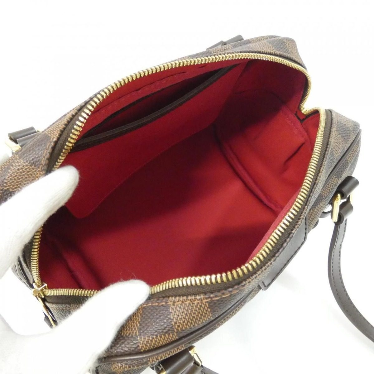 Louis Vuitton Damier Rivington PM Shoulder Bag — view 9