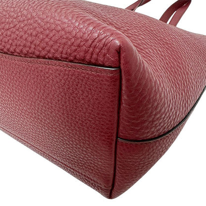 Prada Bag Women's Brand Tote Leather Bordeaux 1bg100 Red Cool Chic