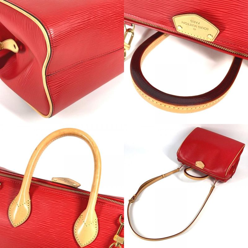 Louis Vuitton Handbag Doc PM M93246 Epi Leather Red