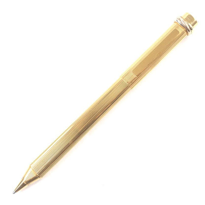  Cartier Vintage Trinity Striped Cap Ballpoint Pen Gold Made In