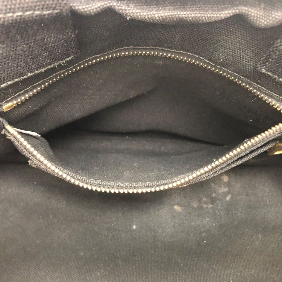 Prada Handbag Canvas Black Canapa Tote Travel Mothers Business — view 11