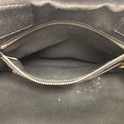 Prada Handbag Canvas Black Canapa Tote Travel Mothers Business — view 11