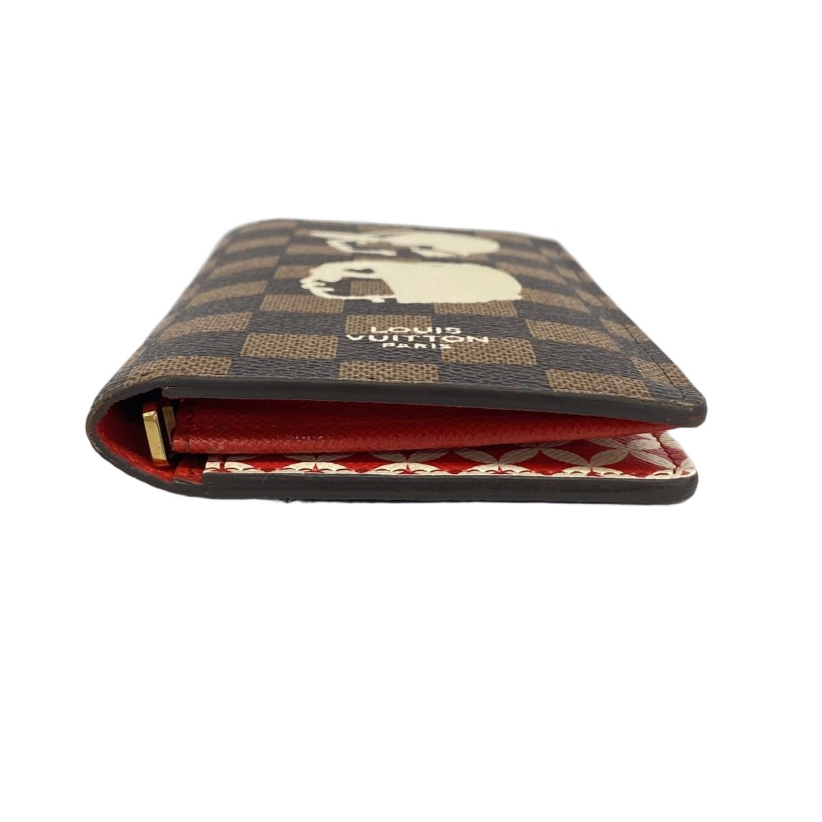 Louis Vuitton Wallet Damier Friendship Portefeuille Brazza Ebene — view 2