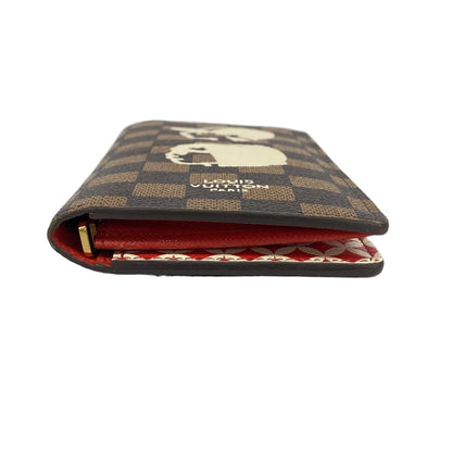 Louis Vuitton Wallet Damier Friendship Portefeuille Brazza Ebene — view 2