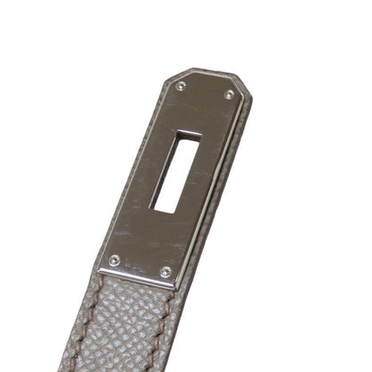 Hermes Birkin 30 Etan Silver Hardware Handbag Epson Women