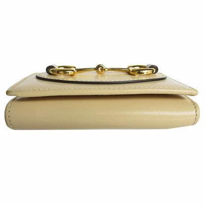 Gucci Compact Wallet Trifold Horsebit 644462