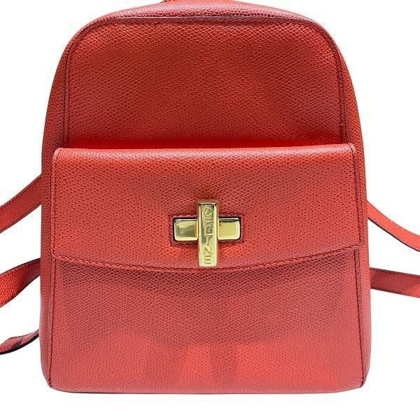 Celine Vintage Leather Backpack Salmon Pink