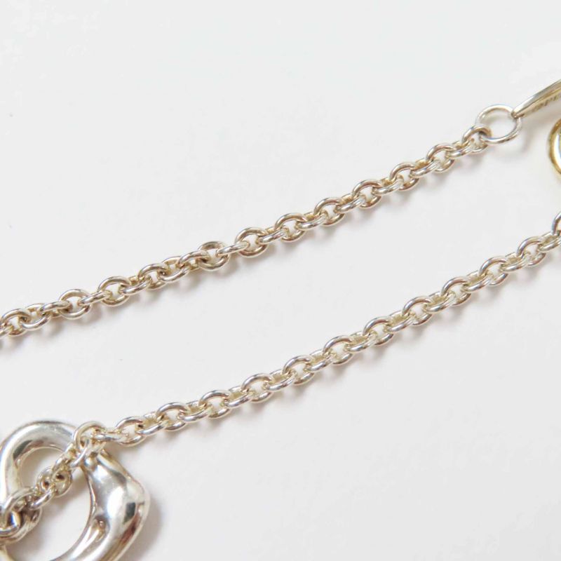 Tiffany & Co Triple Open Heart Bracelet Combination Sv925 750