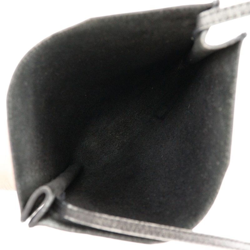 Hermes Omenitou Pochette Calf Black Unisex Shoulder Bag