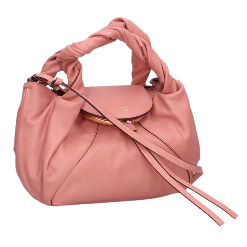 Fendi Spice Mall Leather 2-Way Handbag