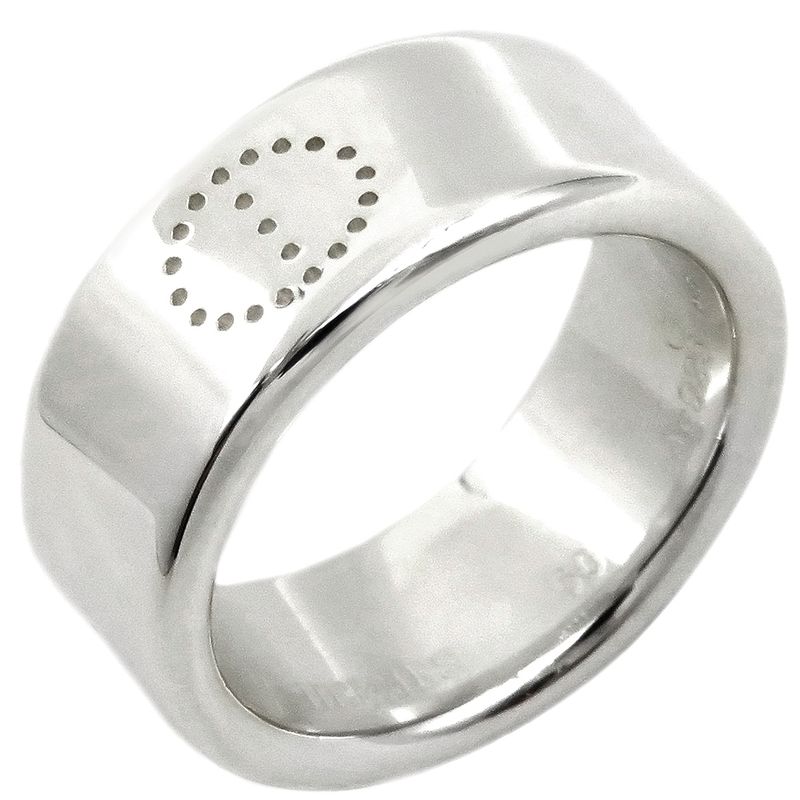 Hermes Ring Evelyn Silver 925 Silver #50 (Jp10) Accessories Ag925 Sv925 #9.5