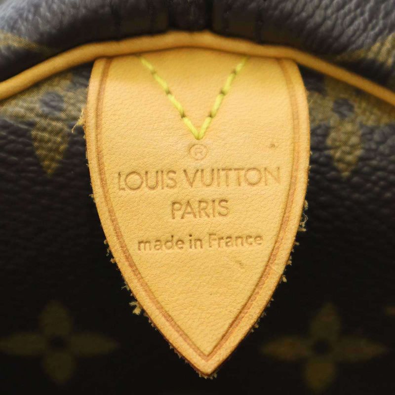 Louis Vuitton Speedy 40 Monogram Boston Bag Th0074 M41522 Brown 40