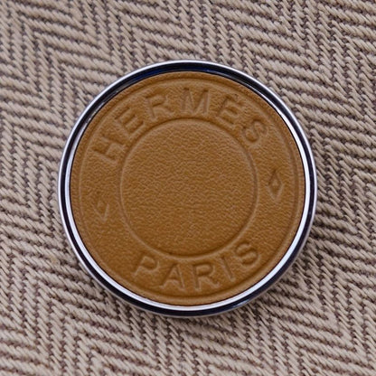 Hermes Coat 2024ss Serie Buttons Cotton Gi