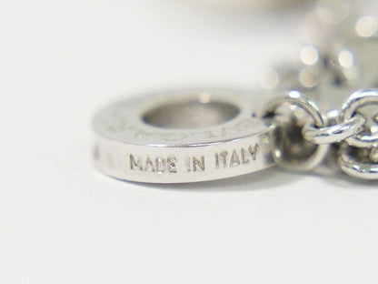 Authentic Bulgari Bvlgari Parentesi 750 WG Necklace Pendant White Gold Parentesi