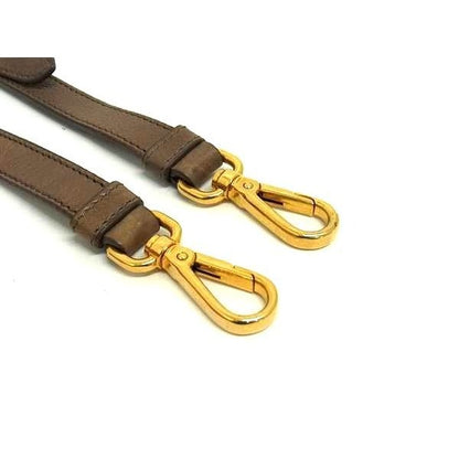 Prada Leather Bag Shoulder Strap Crossbody Women Brown Bl8204 — view 3