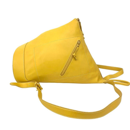 Loewe Vintage Anagram Log Leather Backpack — view 5
